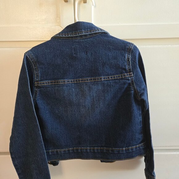The Children’s Place Girls Denim Jacket | Size 5/6 | Gently Worn - Picture 3 of 3